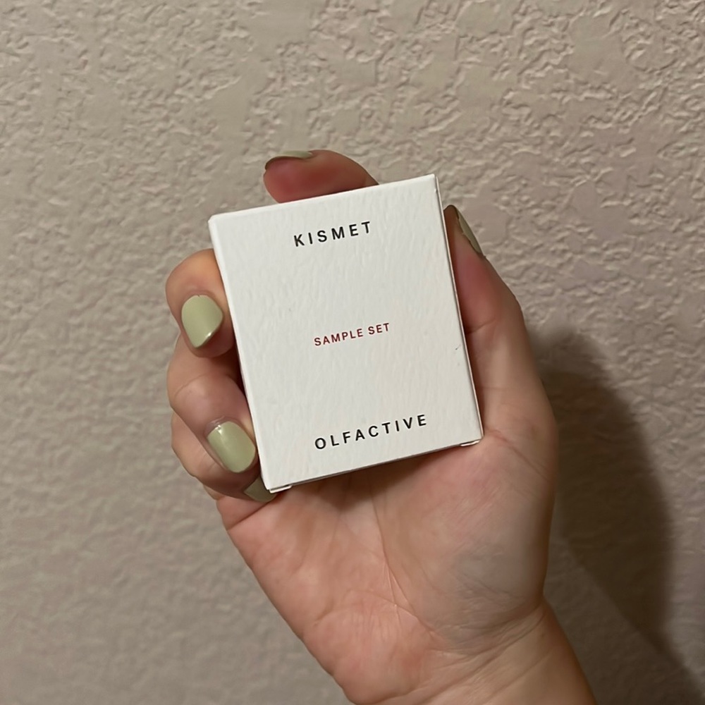 Perfume sample set